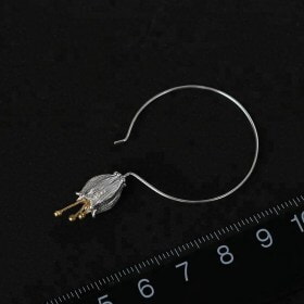 Fashion-Fresh-Bell-Flower-925-Silver-earring (4)